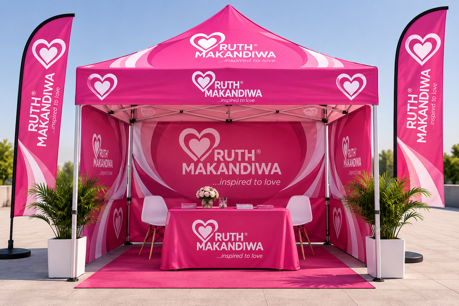 Ruth Makandiwa gazebo